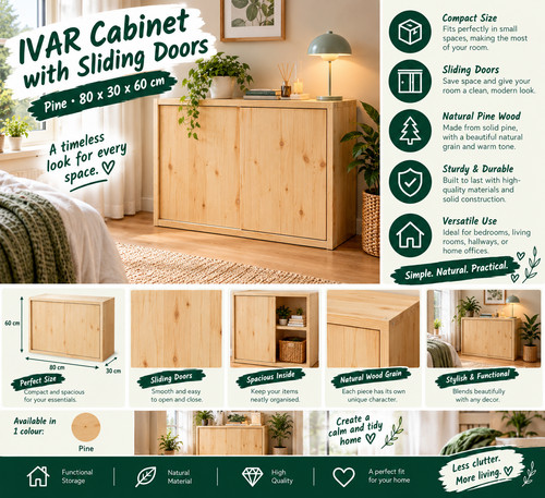 Ikea ivar schiebetürenschrank - ivar,