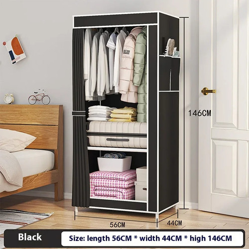 Minimalistischer stoffschrank - minimalistischer,