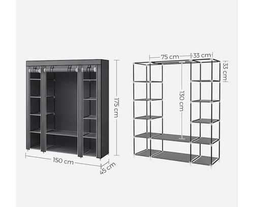 Kleiderschrank zum stecken - kleiderschrank,