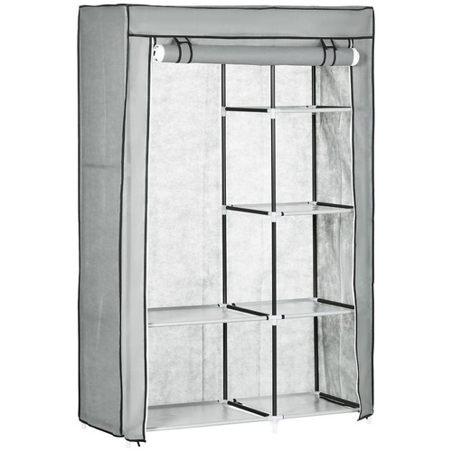Stoff kleiderschrank tragbarer - stoff,